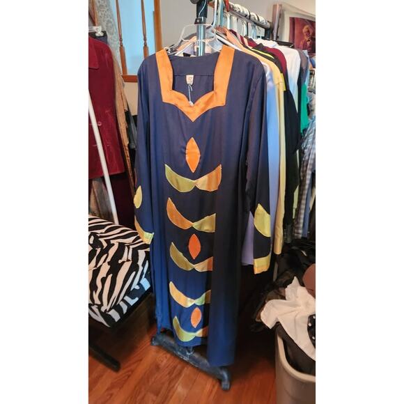 Salma Factory Arabic Maxi Kaftan - Picture 1 of 5